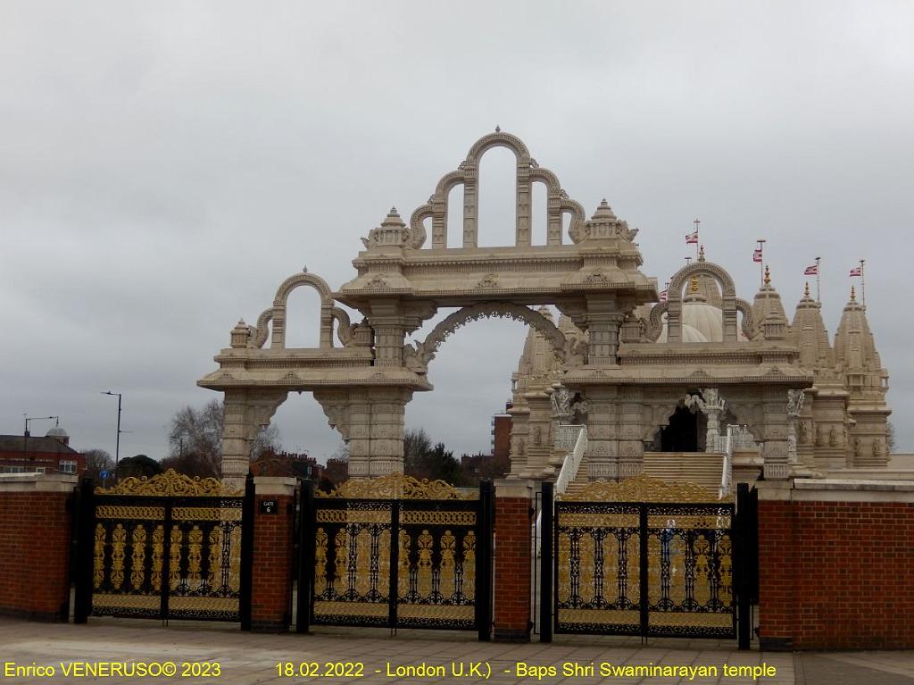 3 - London (U.K.) Baps Shri Swaminarayan temple